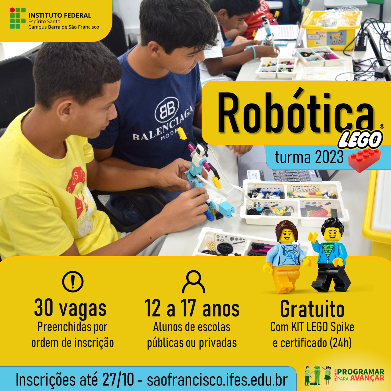 ROBOTICA LEGO TURMA 2023